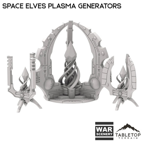 Tabletop Terrain Terrain Space Elves Plasma Generators