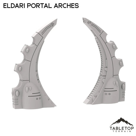 Tabletop Terrain Terrain Space Elves Portal Arches
