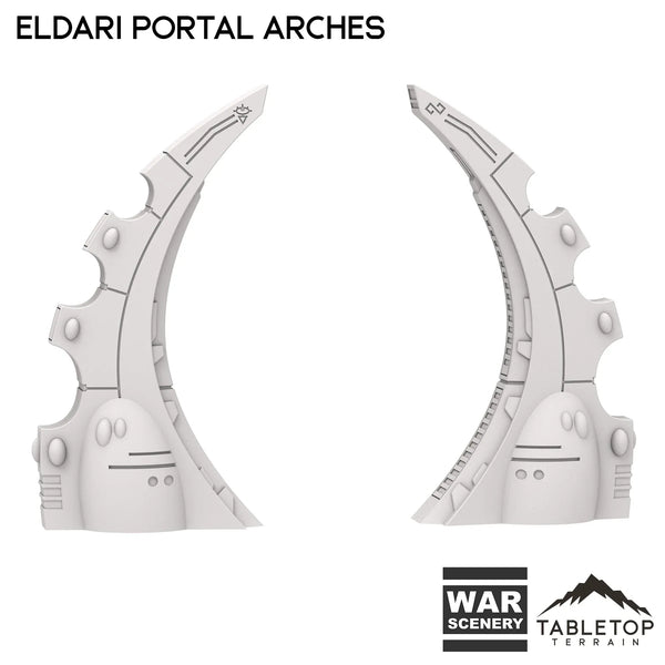 Tabletop Terrain Terrain Space Elves Portal Arches