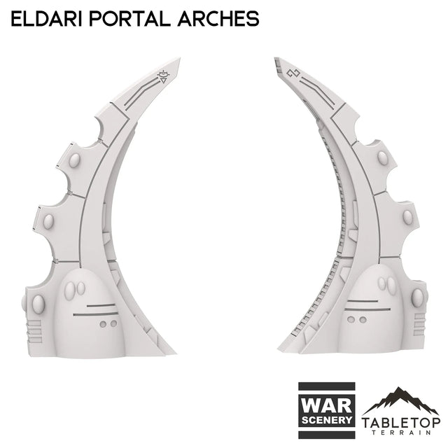 Tabletop Terrain Terrain Space Elves Portal Arches