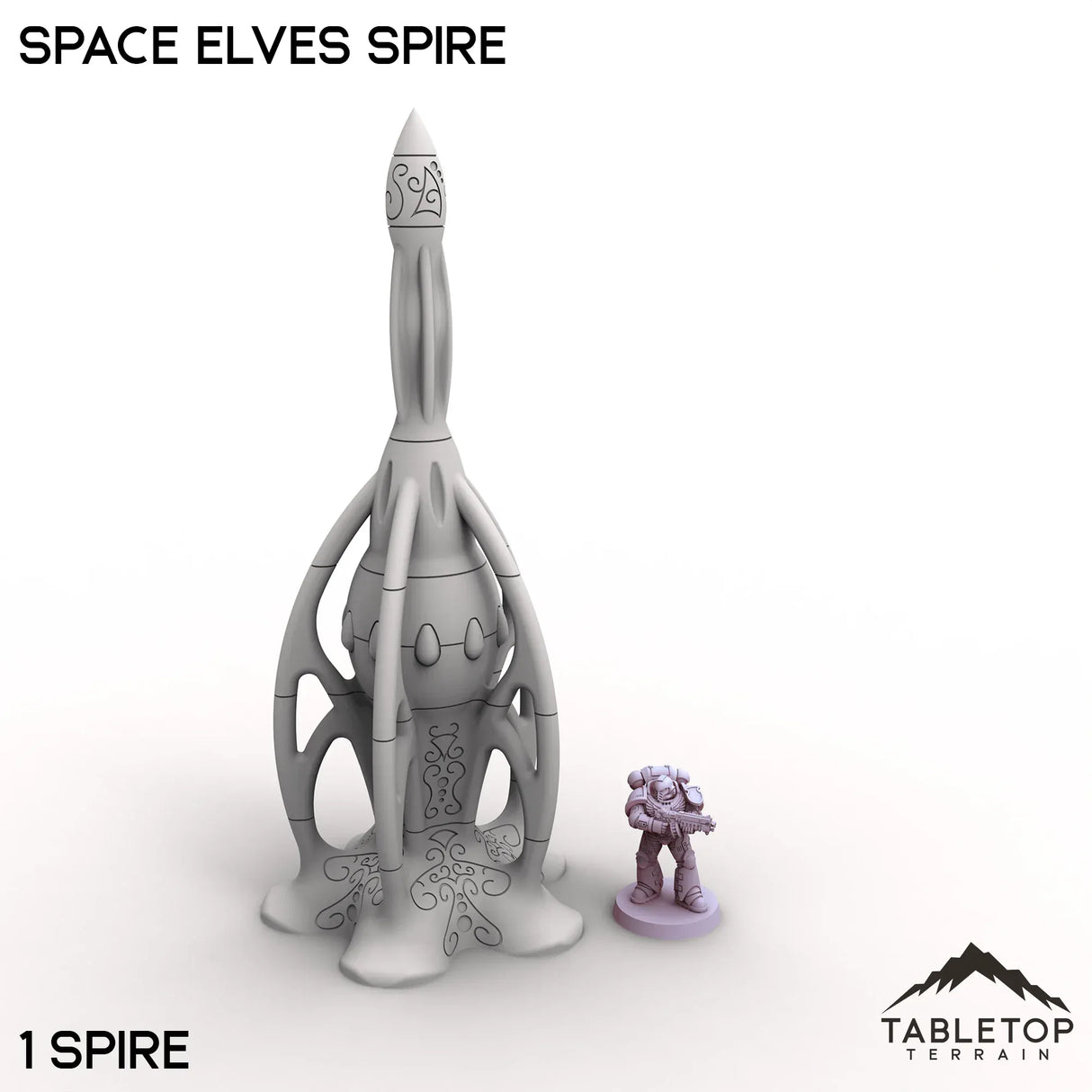 Tabletop Terrain Terrain Space Elves Spire