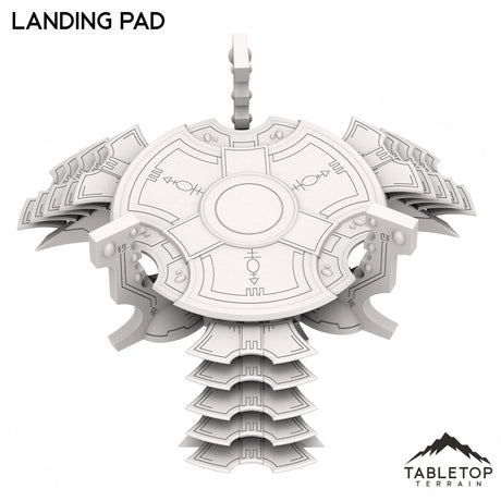 Tabletop Terrain Terrain Space Elves Staircase Landing Pad