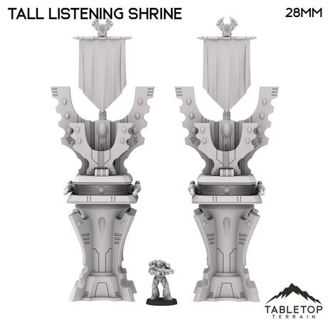 Tabletop Terrain Terrain Space Elves Tall Listening Shrine Set