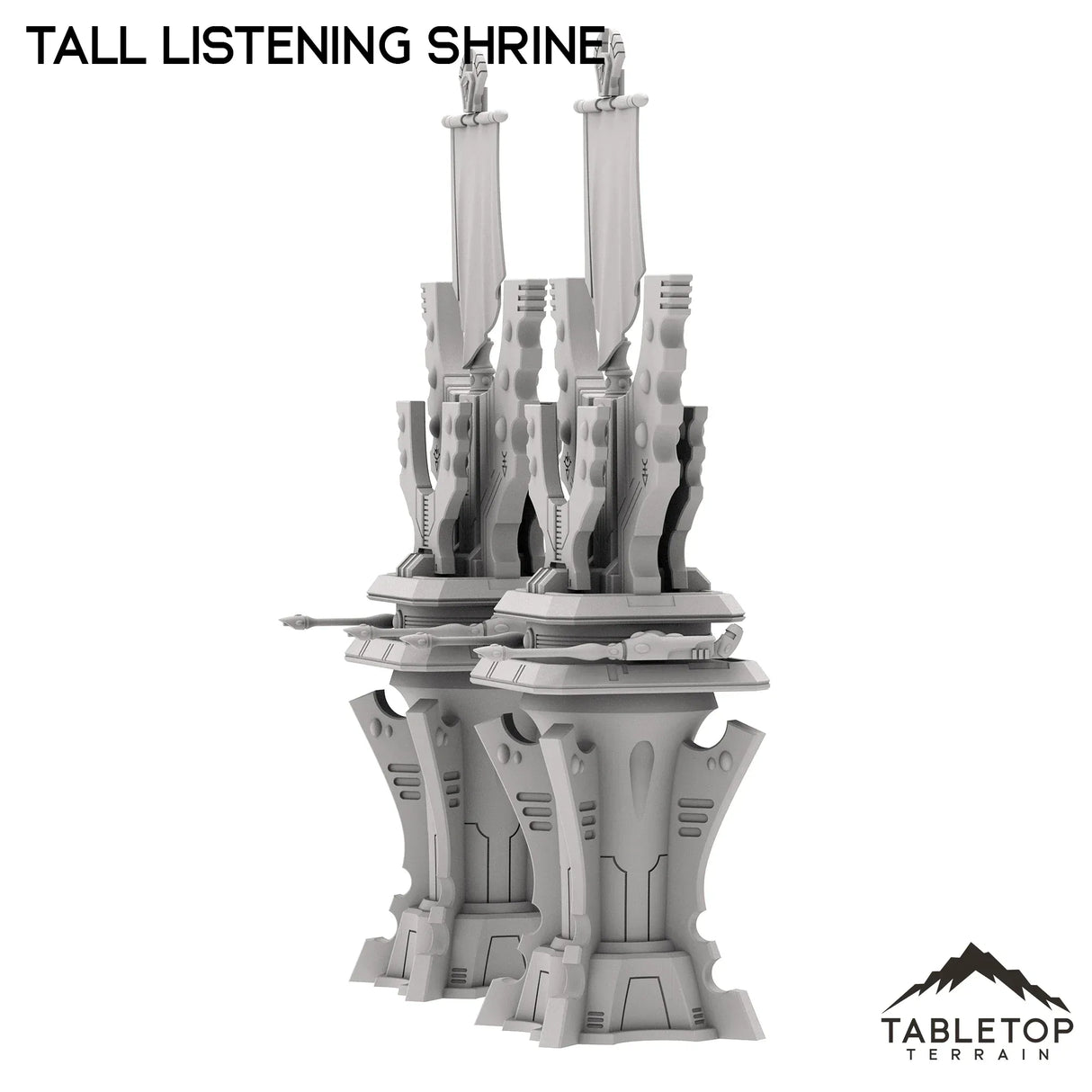 Tabletop Terrain Terrain Space Elves Tall Listening Shrine Set
