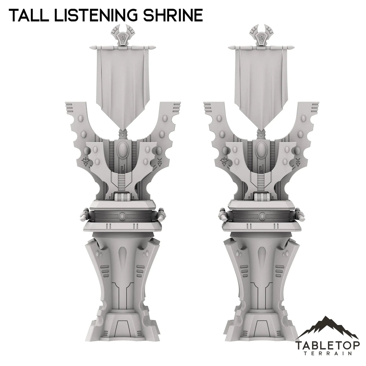 Tabletop Terrain Terrain Space Elves Tall Listening Shrine Set