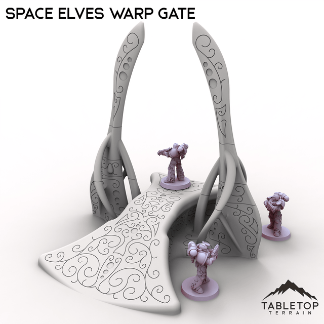 Tabletop Terrain Terrain Space Elves Warp Gate