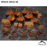 Tabletop Terrain Terrain Space Orcs 11e Foldable Tournament Terrain