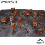 Tabletop Terrain Terrain Space Orcs 11e Foldable Tournament Terrain