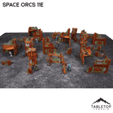Tabletop Terrain Terrain Space Orcs 11e Foldable Tournament Terrain