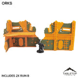 Tabletop Terrain Terrain Space Orks Foldable Multicolor 10e Tournament Terrain