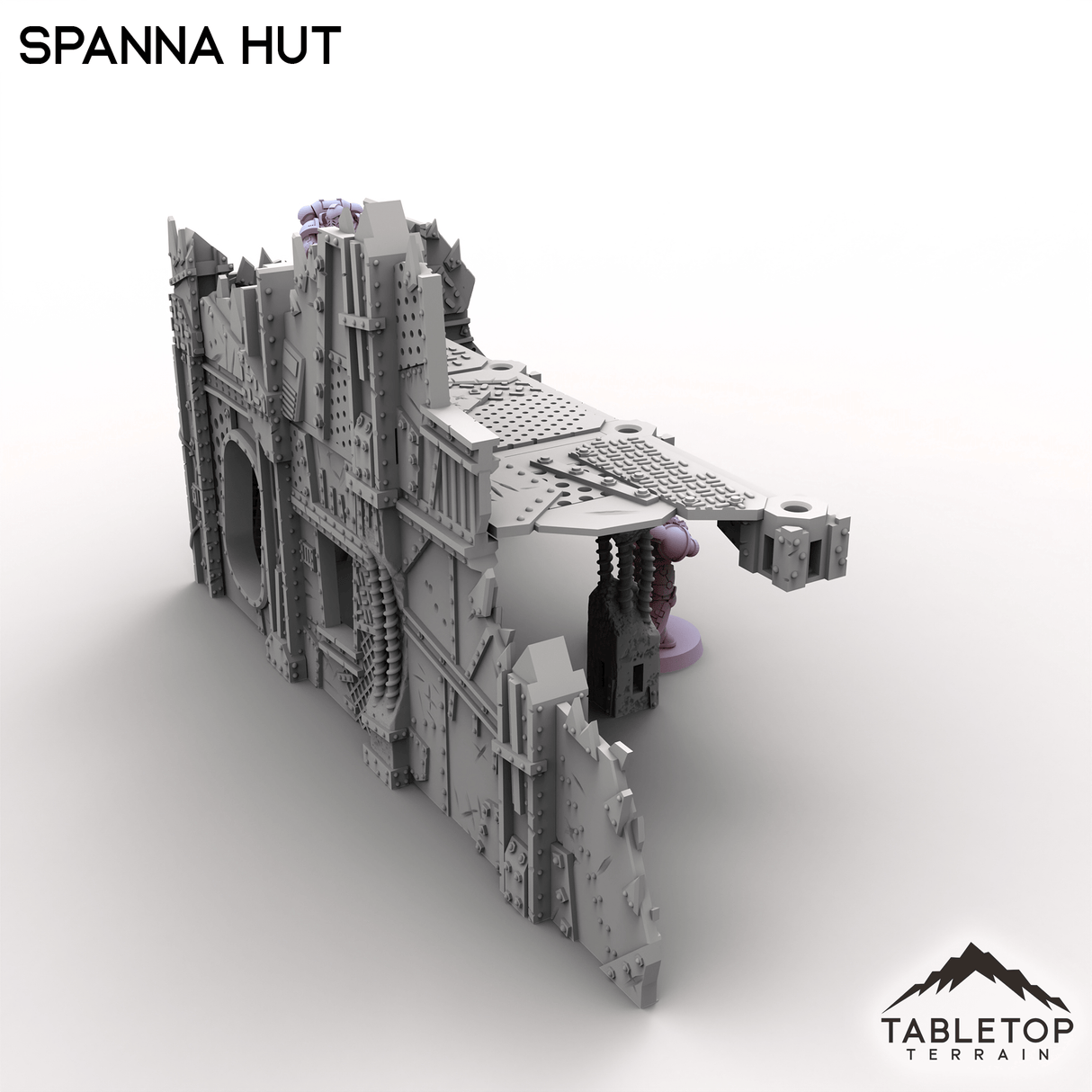 Tabletop Terrain Terrain Spanna Hut - Scrapz Kamp