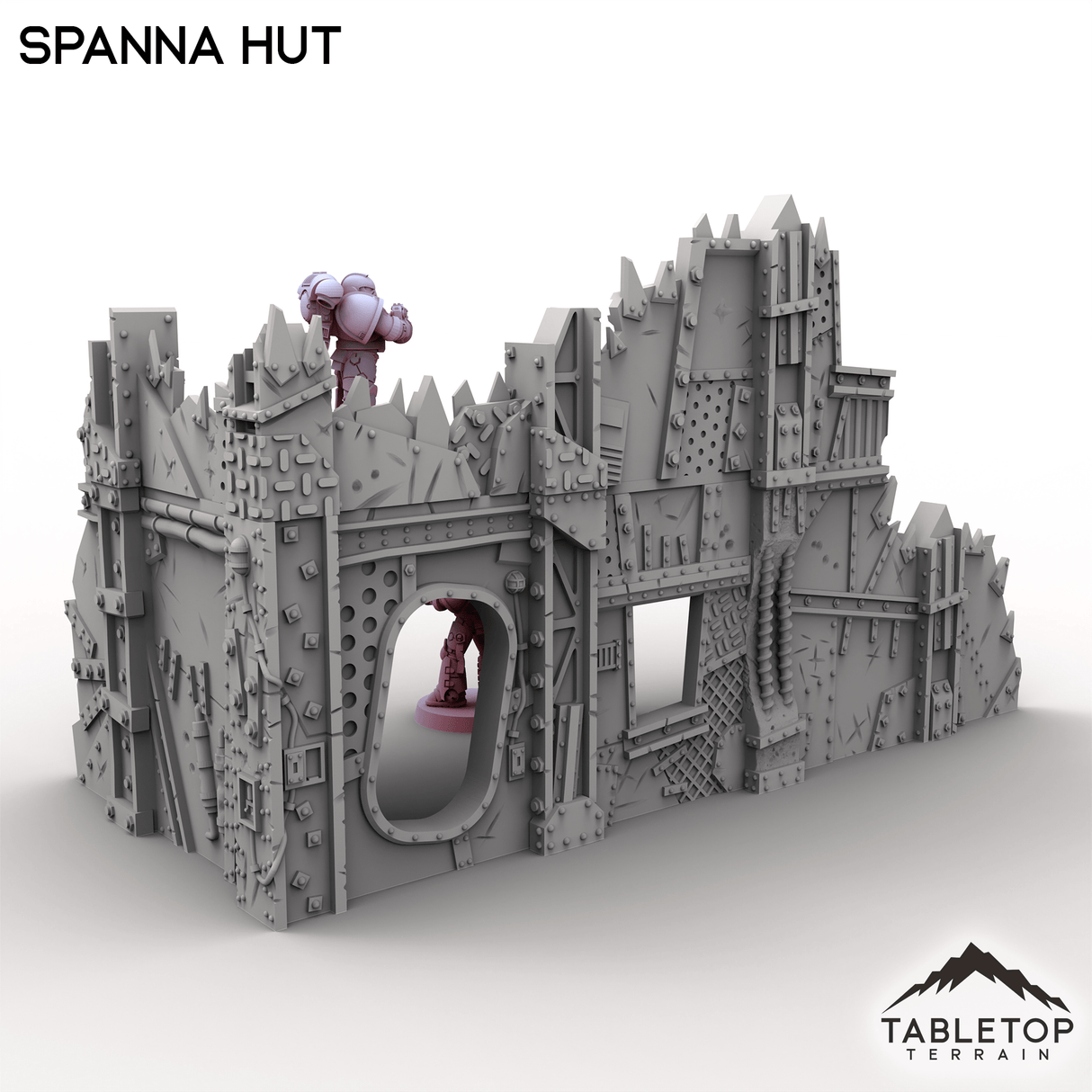 Tabletop Terrain Terrain Spanna Hut - Scrapz Kamp