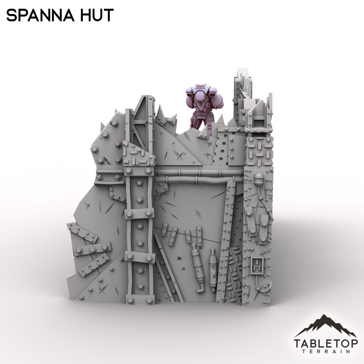 Tabletop Terrain Terrain Spanna Hut - Scrapz Kamp
