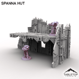 Tabletop Terrain Terrain Spanna Hut - Scrapz Kamp