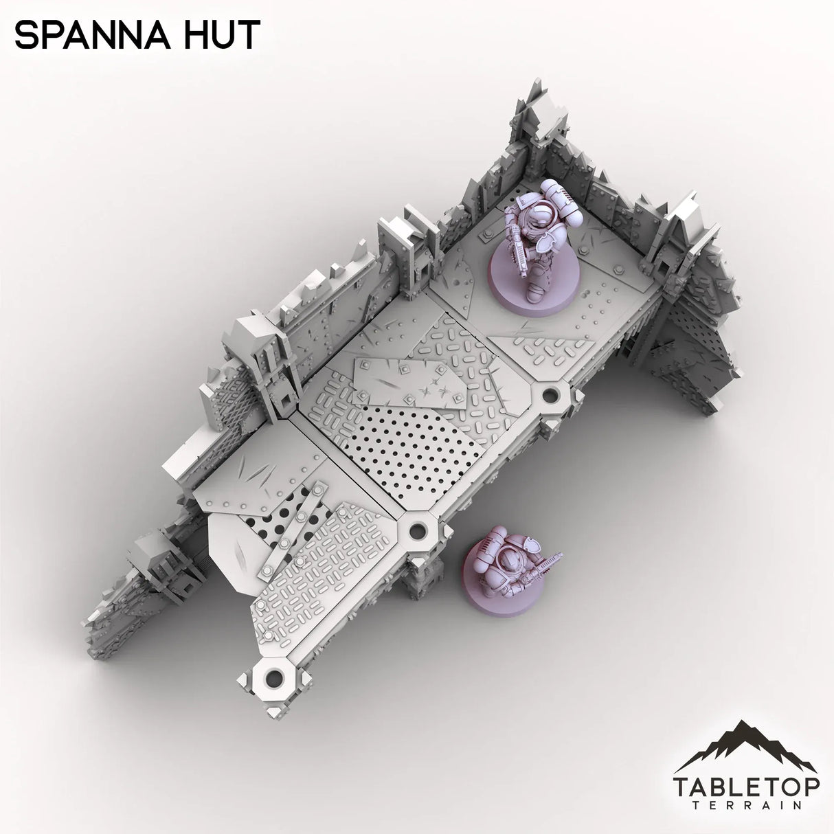 Tabletop Terrain Terrain Spanna Hut - Scrapz Kamp