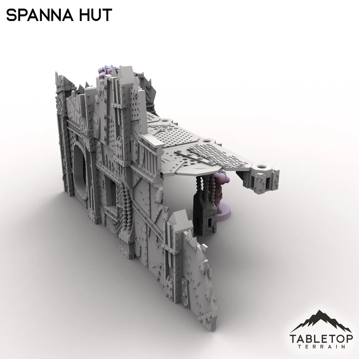 Tabletop Terrain Terrain Spanna Hut - Scrapz Kamp
