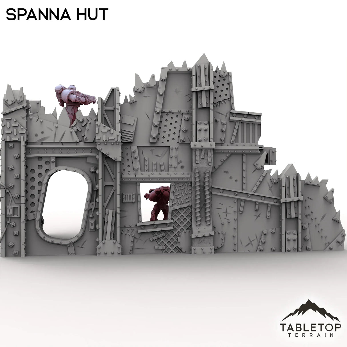 Tabletop Terrain Terrain Spanna Hut - Scrapz Kamp
