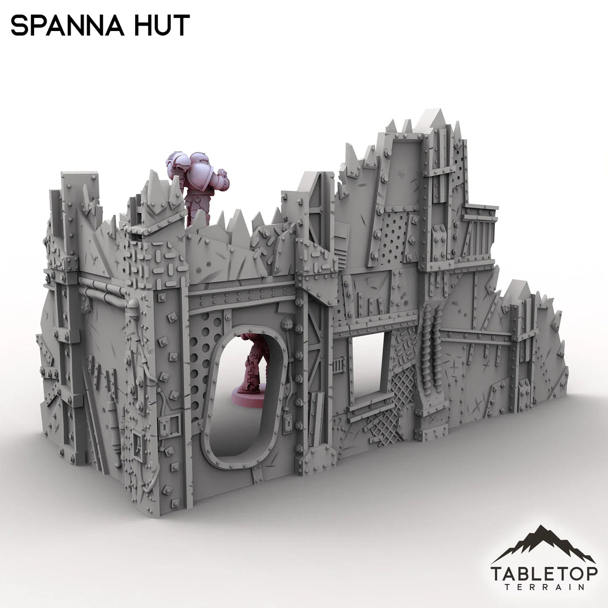 Tabletop Terrain Terrain Spanna Hut - Scrapz Kamp