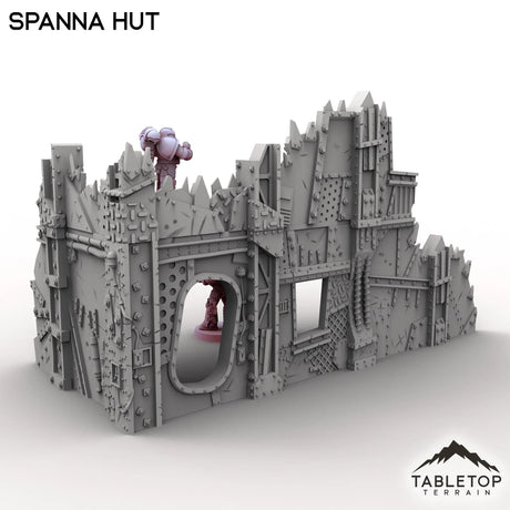 Tabletop Terrain Terrain Spanna Hut - Scrapz Kamp