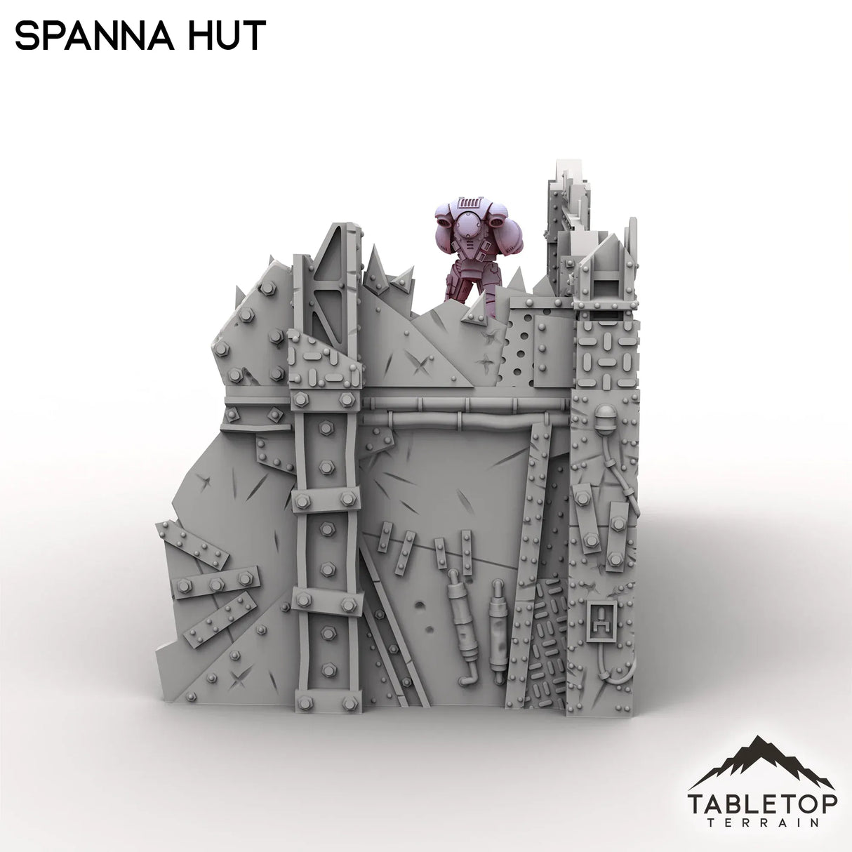 Tabletop Terrain Terrain Spanna Hut - Scrapz Kamp