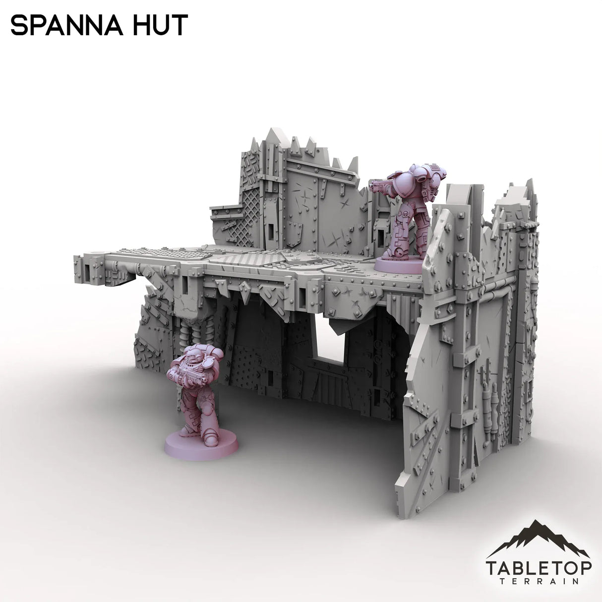 Tabletop Terrain Terrain Spanna Hut - Scrapz Kamp