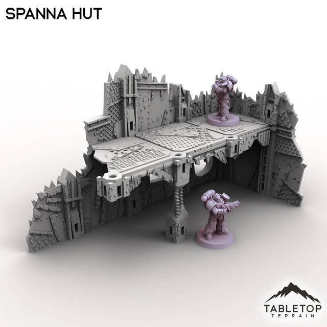 Tabletop Terrain Terrain Spanna Hut - Scrapz Kamp