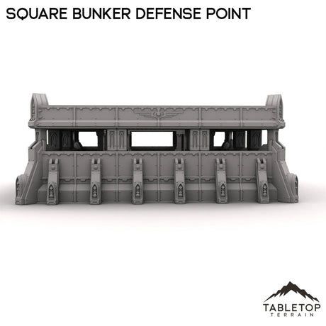 Tabletop Terrain Terrain Square Bunker Defense Point