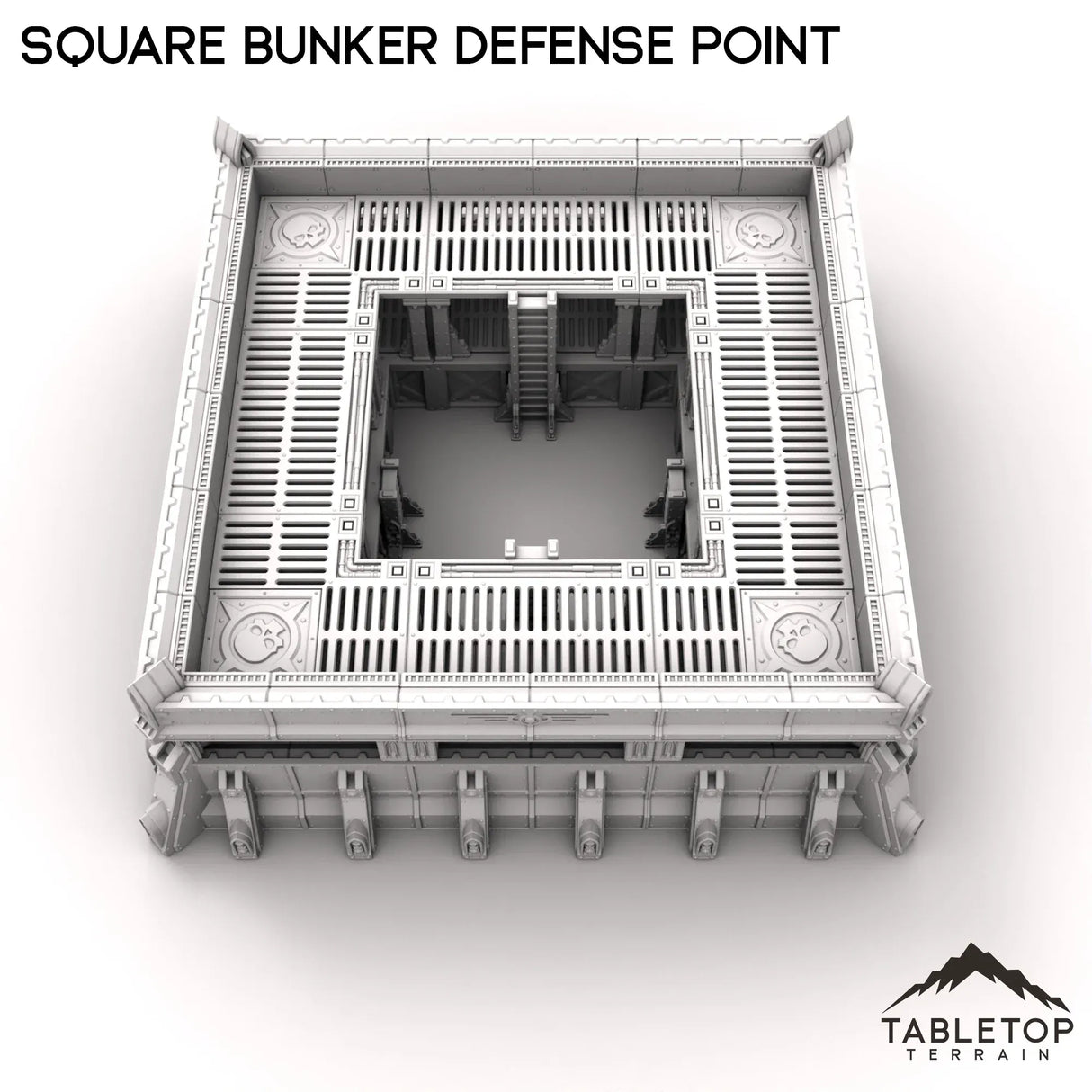 Tabletop Terrain Terrain Square Bunker Defense Point
