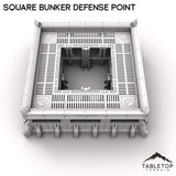 Tabletop Terrain Terrain Square Bunker Defense Point
