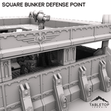 Tabletop Terrain Terrain Square Bunker Defense Point