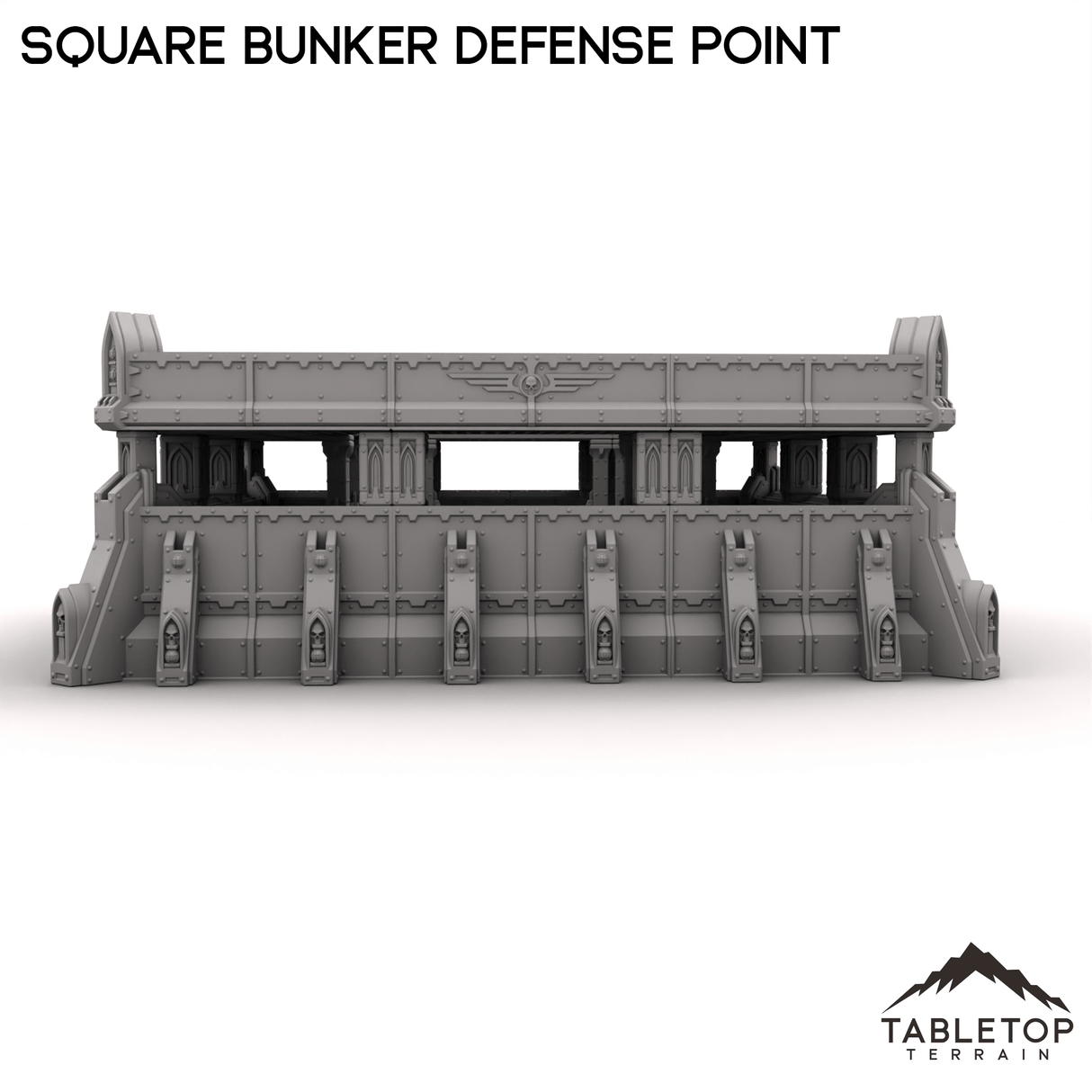 Tabletop Terrain Terrain Square Bunker Defense Point