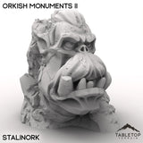 Tabletop Terrain Terrain Stalinork / 32mm Orkish Monuments II