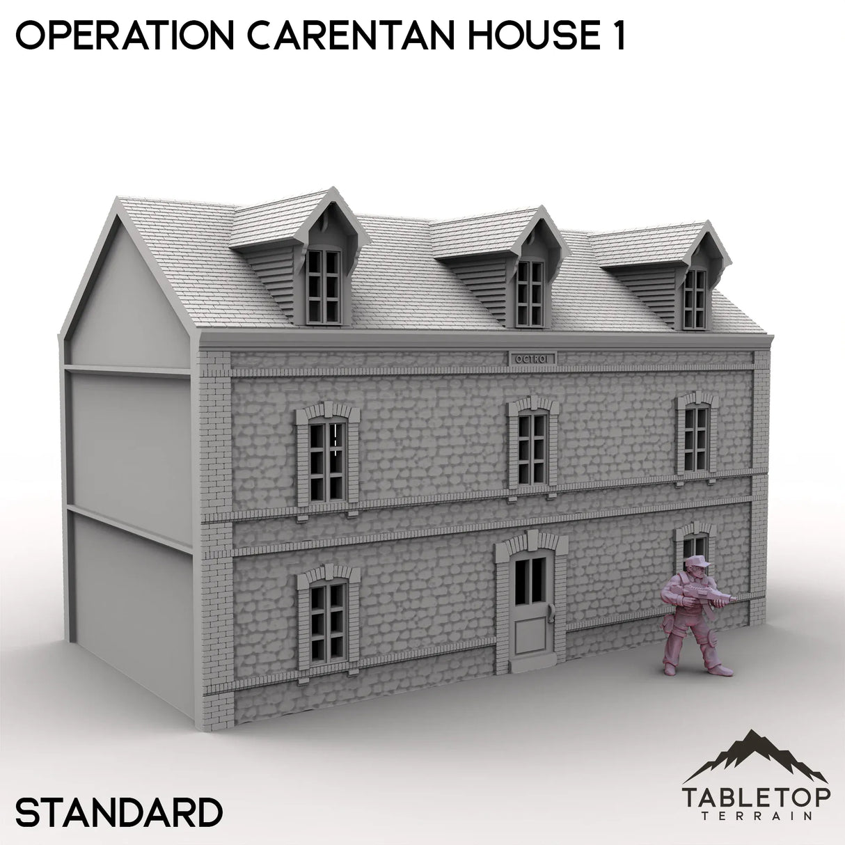Tabletop Terrain Terrain Standard / 32mm Operation Carentan House 1