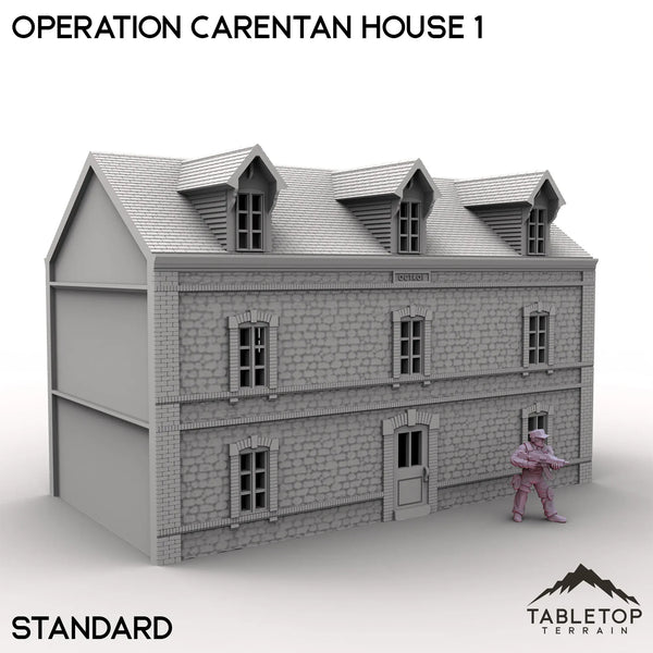 Tabletop Terrain Terrain Standard / 32mm Operation Carentan House 1