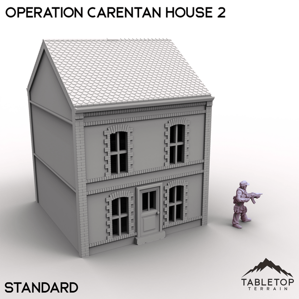 Tabletop Terrain Terrain Standard / 32mm Operation Carentan House 2