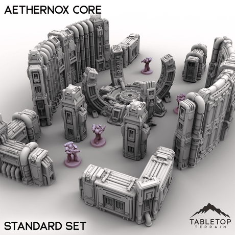 Tabletop Terrain Terrain Standard Set / 28mm Aethernox Core