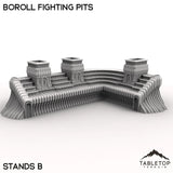 Tabletop Terrain Terrain Stands B / 28/32mm Boroll Fighting Pits