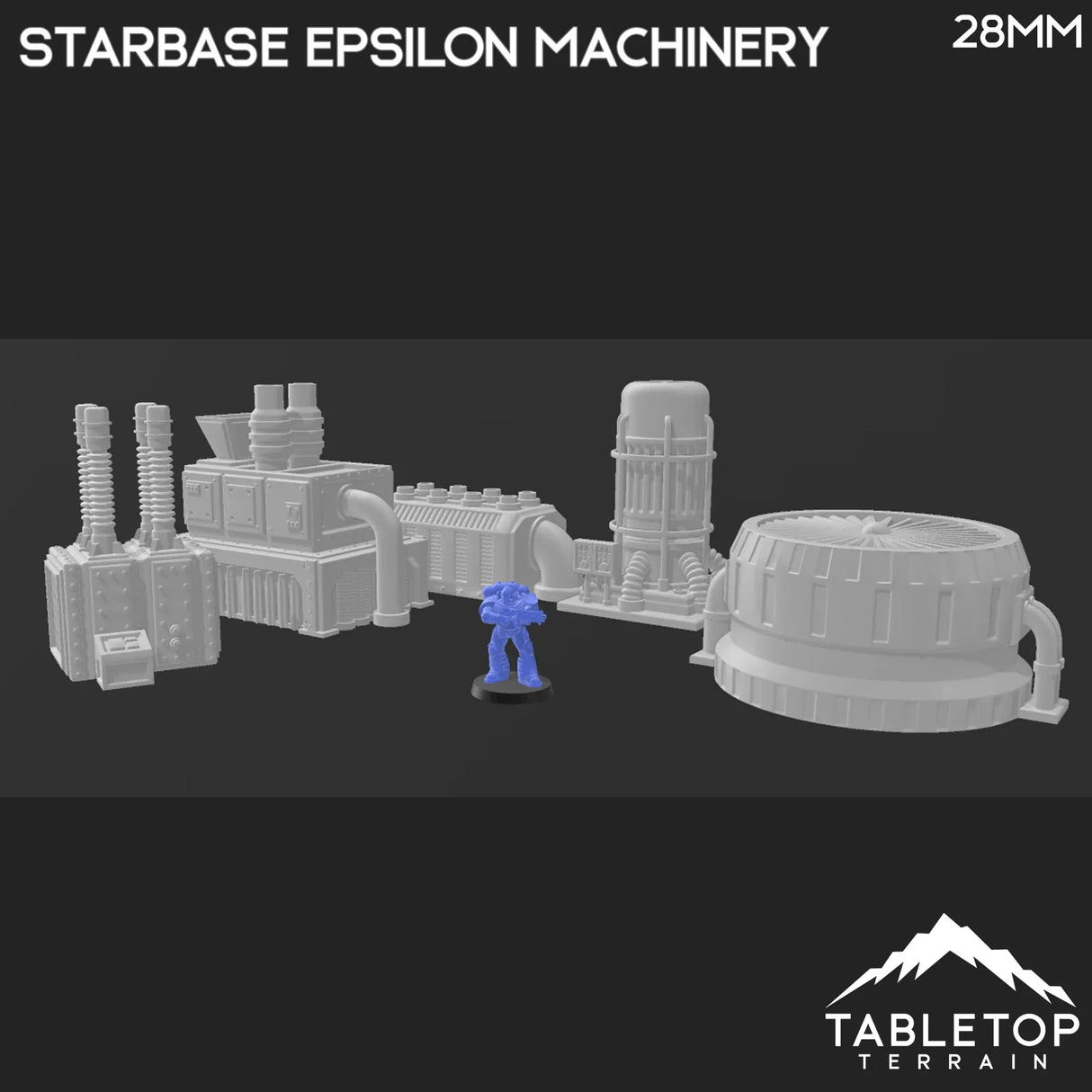Tabletop Terrain Terrain Starbase Epsilon Machinery