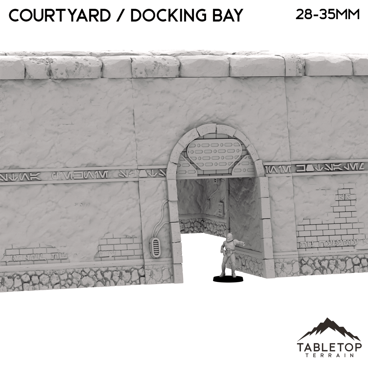 Tabletop Terrain Terrain Starport Courtyard / Docking Bay