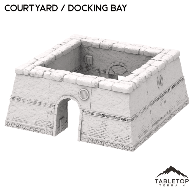 Tabletop Terrain Terrain Starport Courtyard / Docking Bay