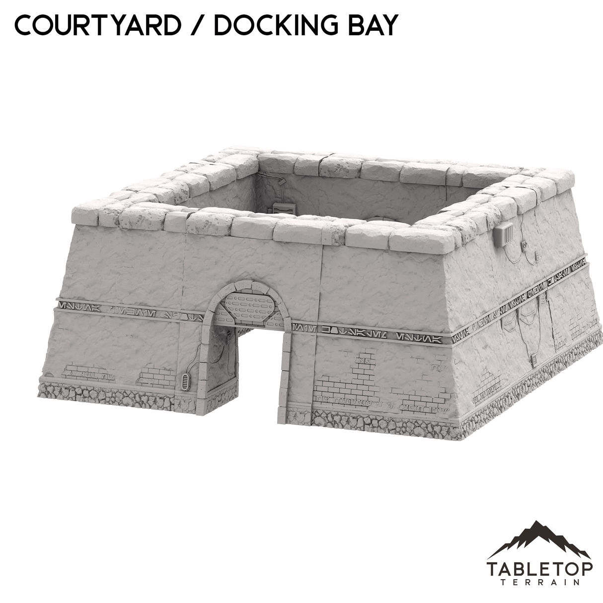 Tabletop Terrain Terrain Starport Courtyard / Docking Bay