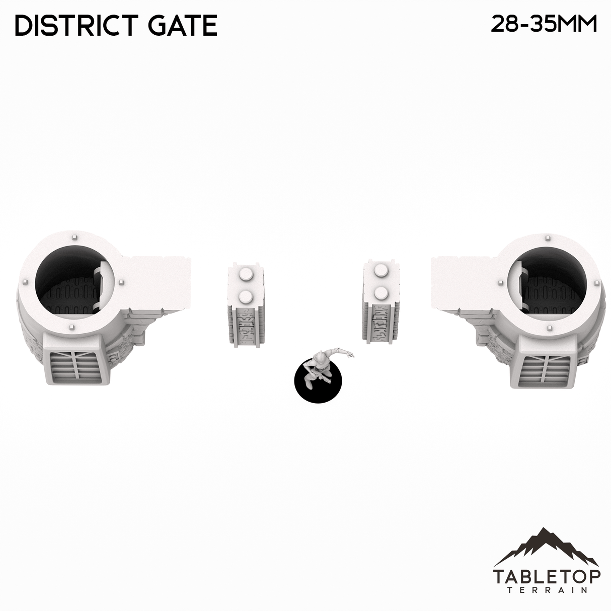 Tabletop Terrain Terrain Starport District Gate