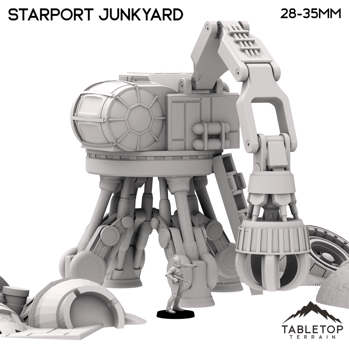 Tabletop Terrain Terrain Starport Junkyard