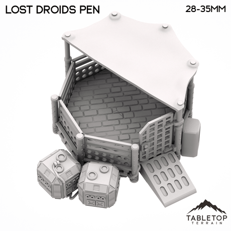 Tabletop Terrain Terrain Starport Lost Droids Pen