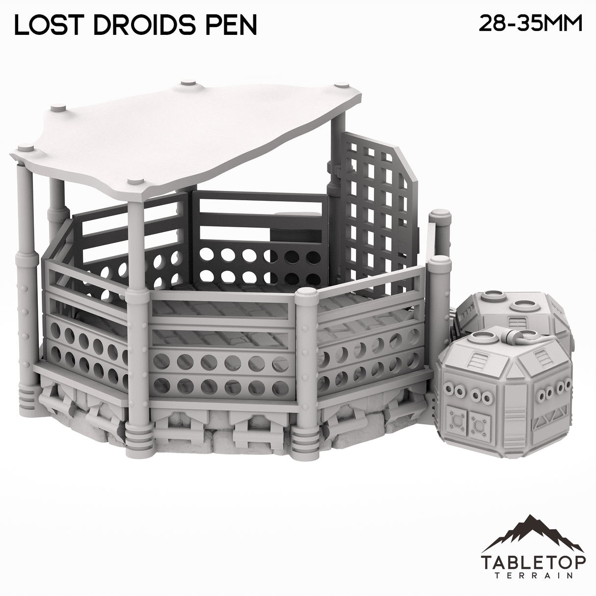 Tabletop Terrain Terrain Starport Lost Droids Pen