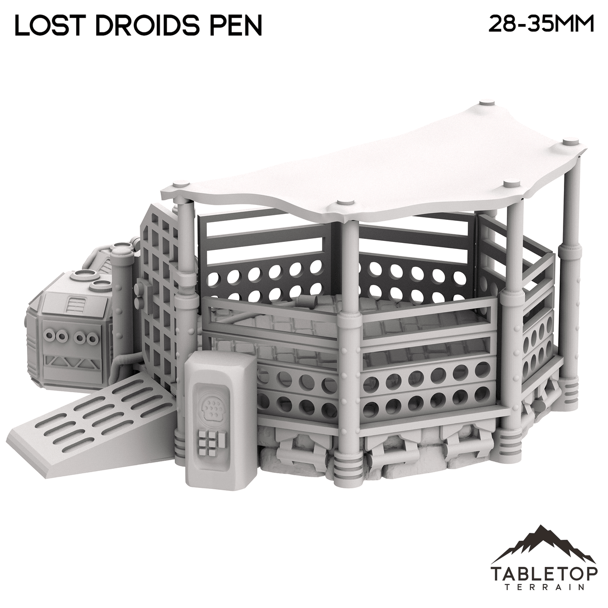 Tabletop Terrain Terrain Starport Lost Droids Pen