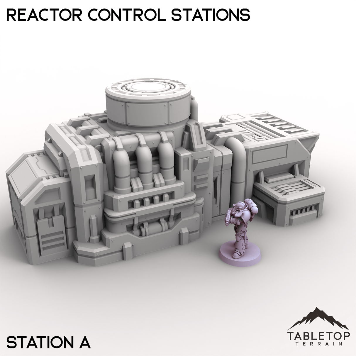 Tabletop Terrain Terrain Station A / 32mm Reactor Control Stations