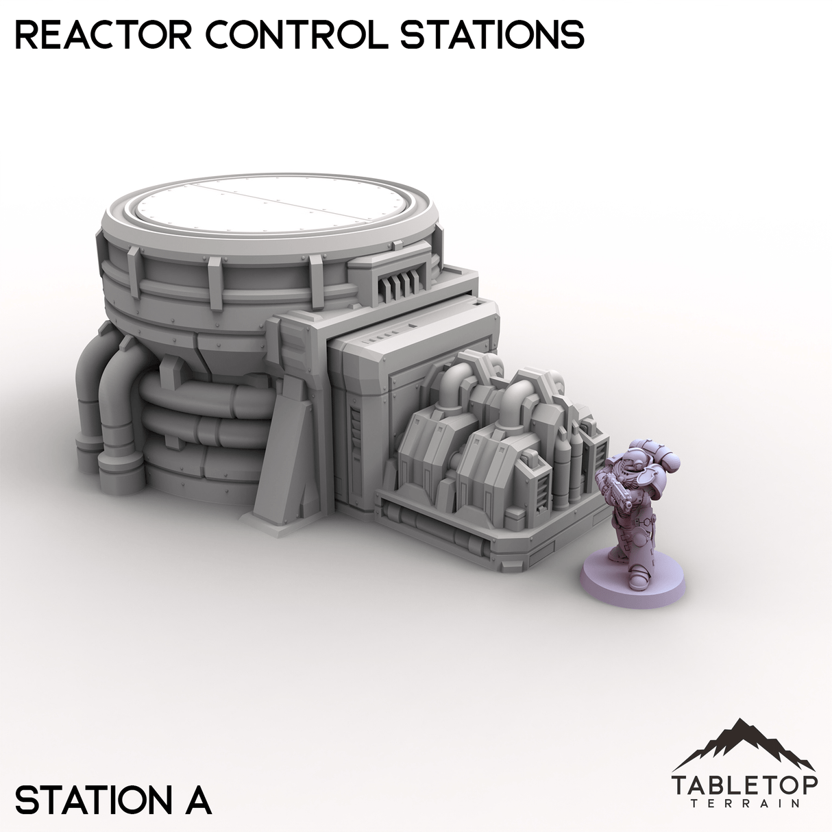 Tabletop Terrain Terrain Station B / 32mm Reactor Control Stations