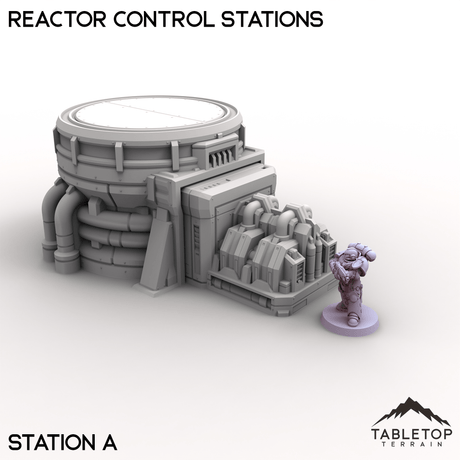 Tabletop Terrain Terrain Station B / 32mm Reactor Control Stations
