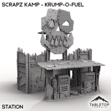 Tabletop Terrain Terrain Station Krump-O-Fuel - Scrapz Kamp